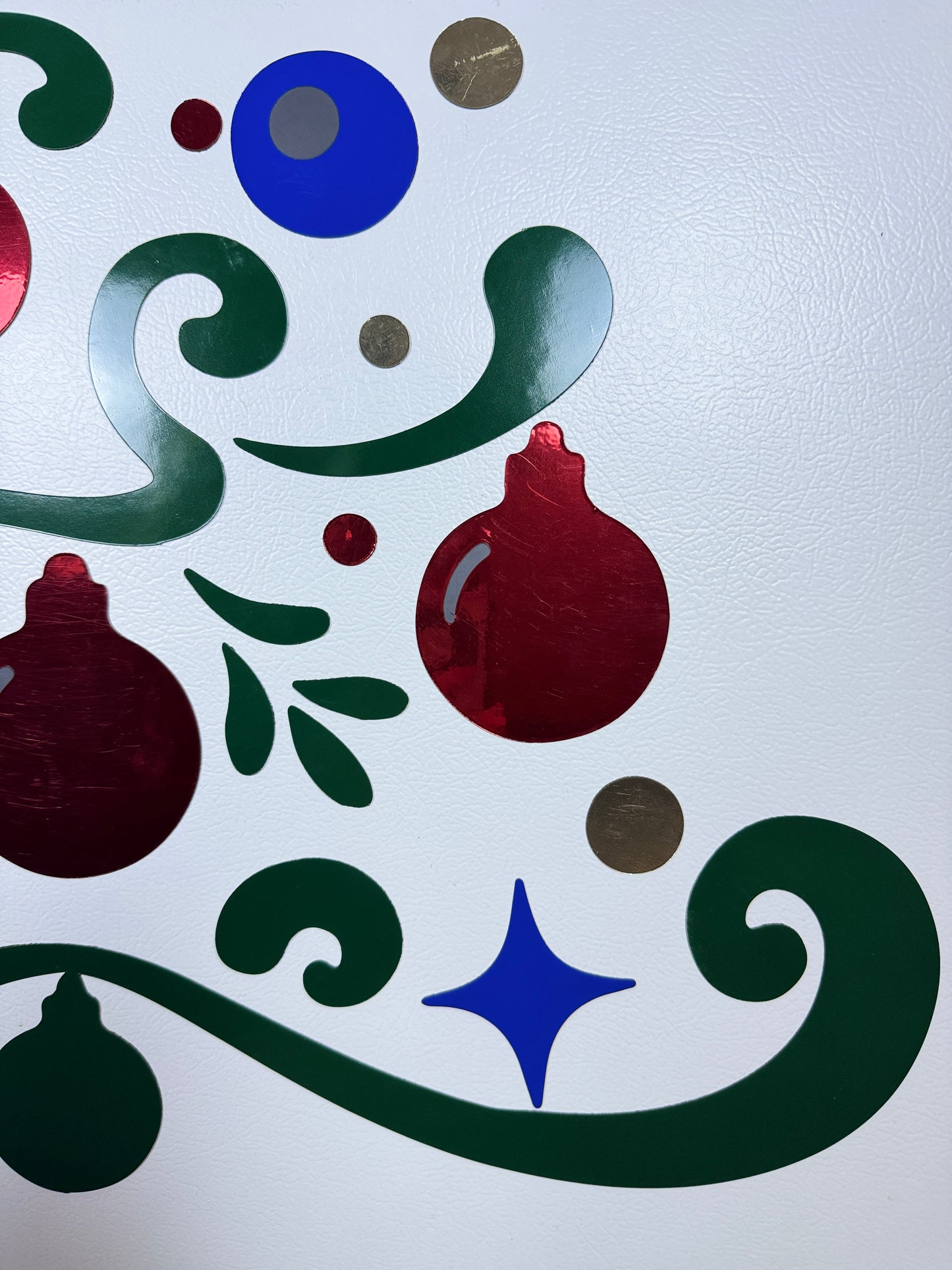 Merry Christmas Tree for Garage Door or Refrigerator or any magnetic surface.