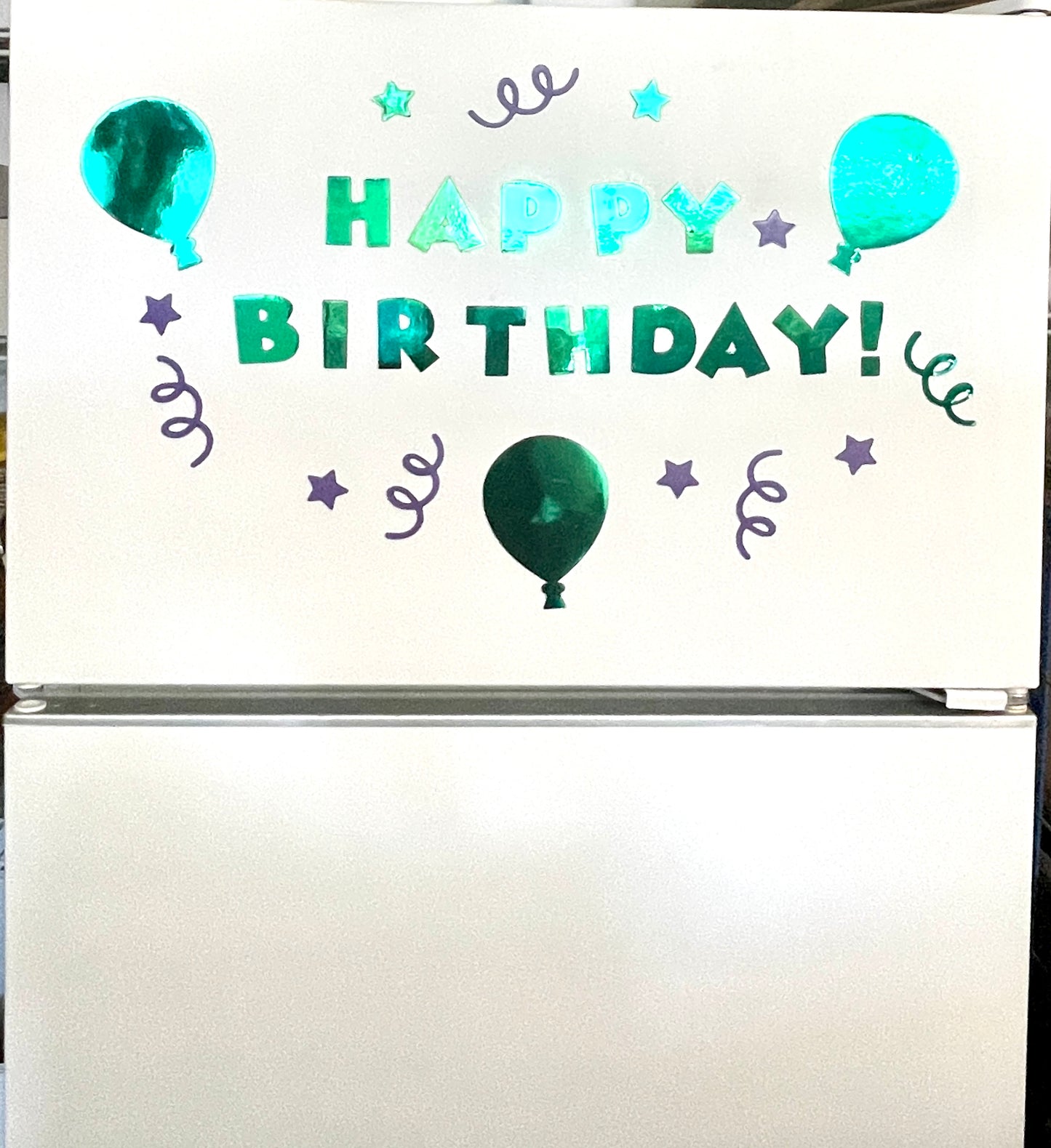 Personalized Happy Birthday Cruise Ship Cabin Door Magnet Set