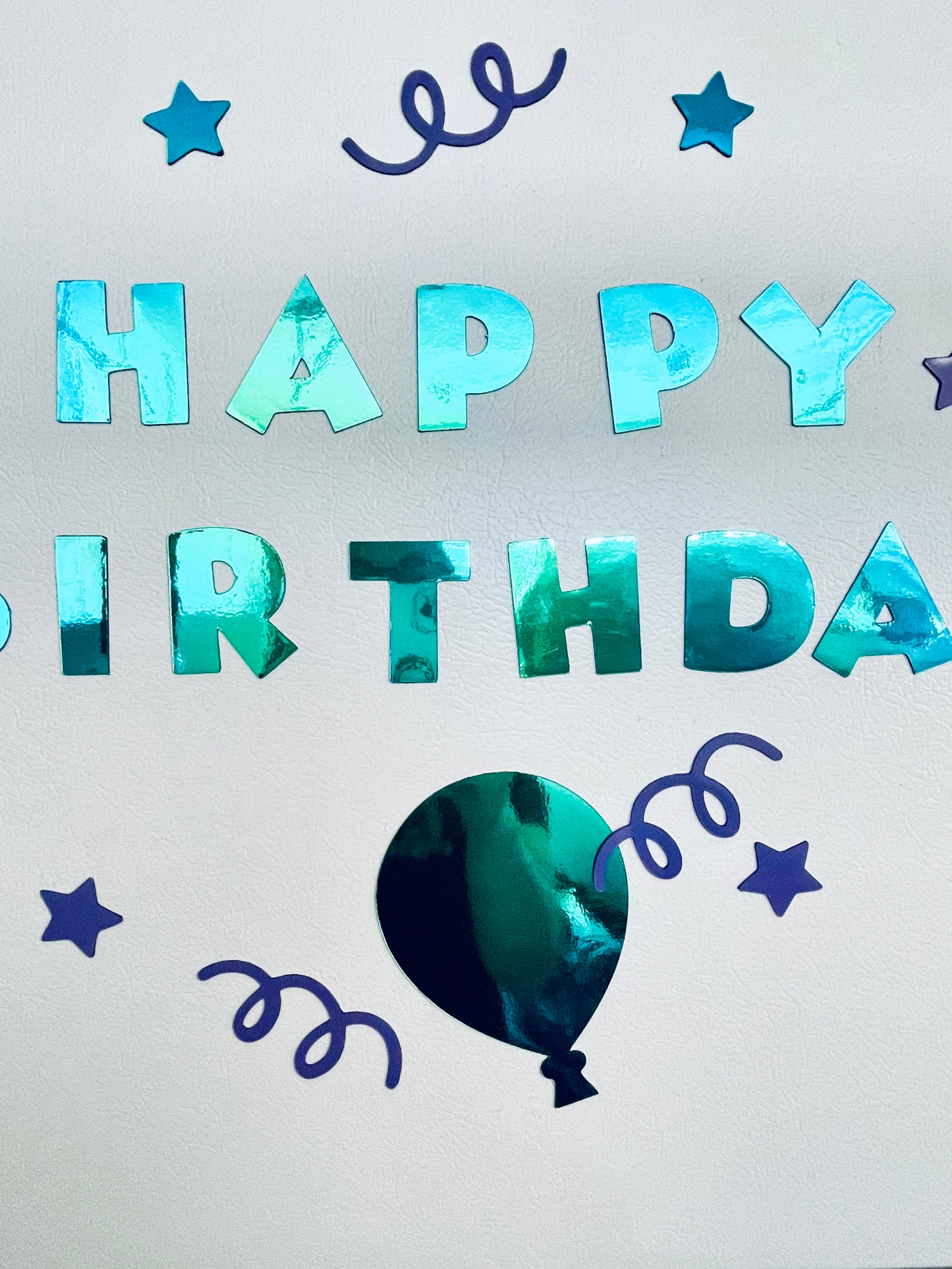Personalized Happy Birthday Cruise Ship Cabin Door Magnet Set