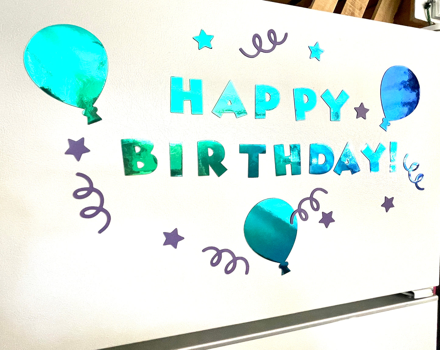 Personalized Happy Birthday Cruise Ship Cabin Door Magnet Set