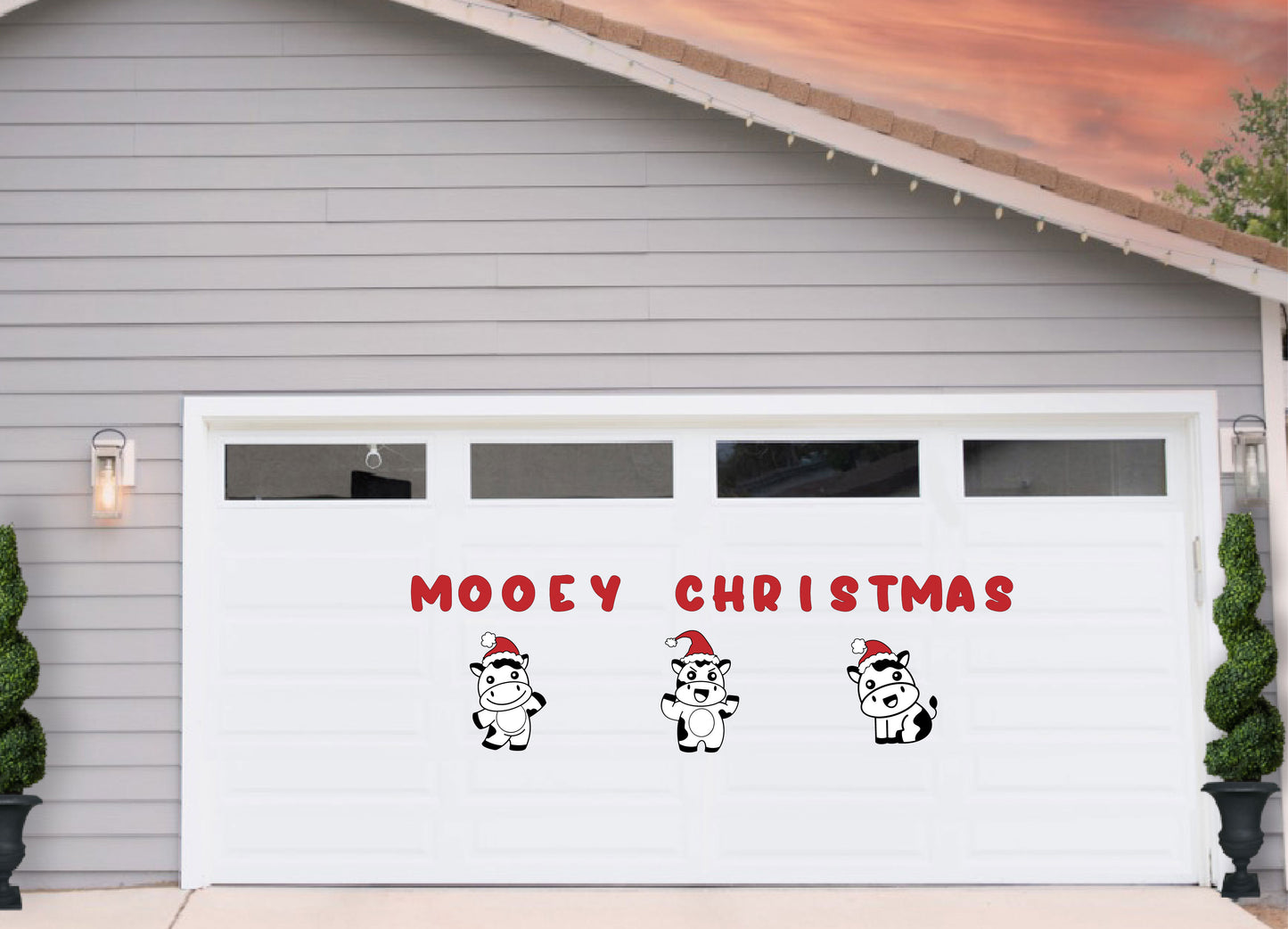 Cows Christmas, Mooey Christmas Cow Magnets β Festive Farm Friends with Personality!