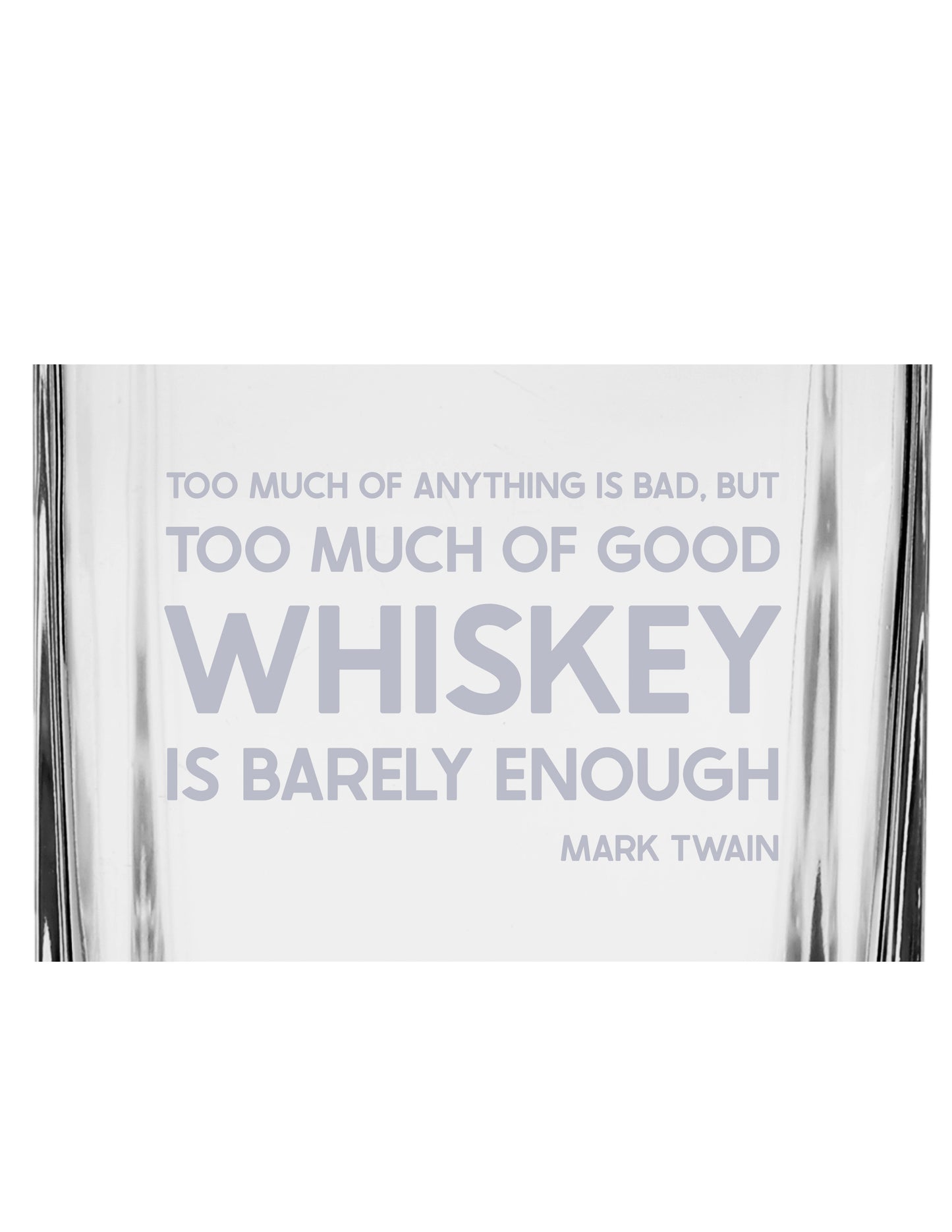 Personalized Etched Glass Whiskey Decanter/ Groomsmen Gift image 8