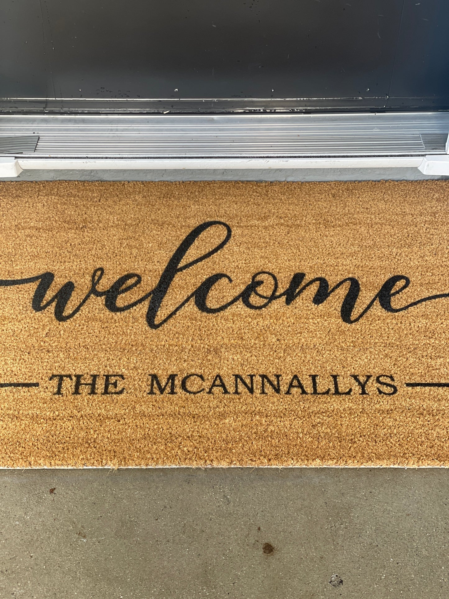 PERSONALIZED Large Family Door mat | Outdoor Home Decor | Family Door mat image 9
