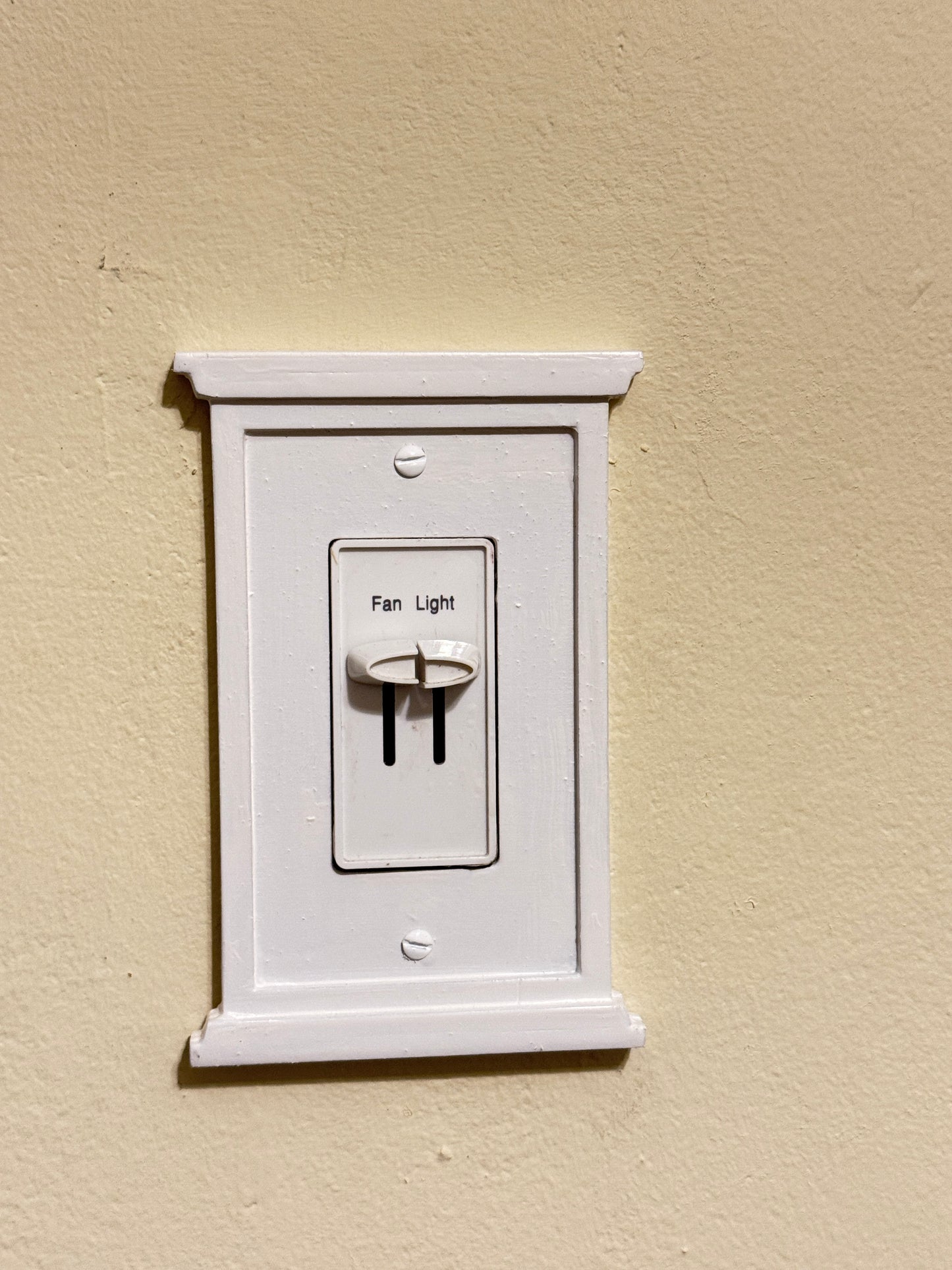 Handcrafted Craftsman Style Wood Cover Plate for Light Switches, Outlet Covers image 10