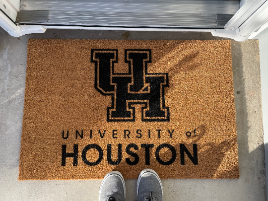 Custom University of Houston Door Mat | Welcome Mat image 3