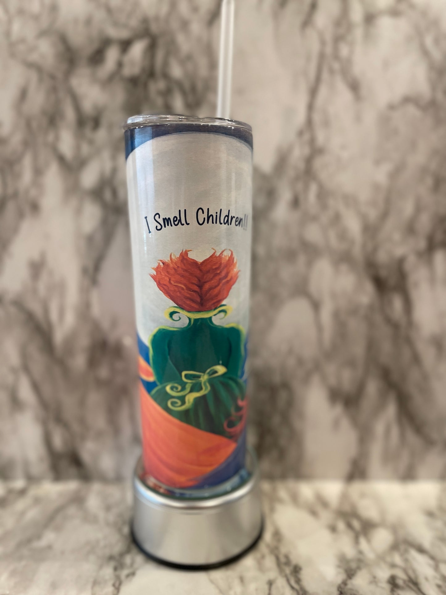 Hocus Pocus 20 oz tumbler | I smell children Tumbler image 5
