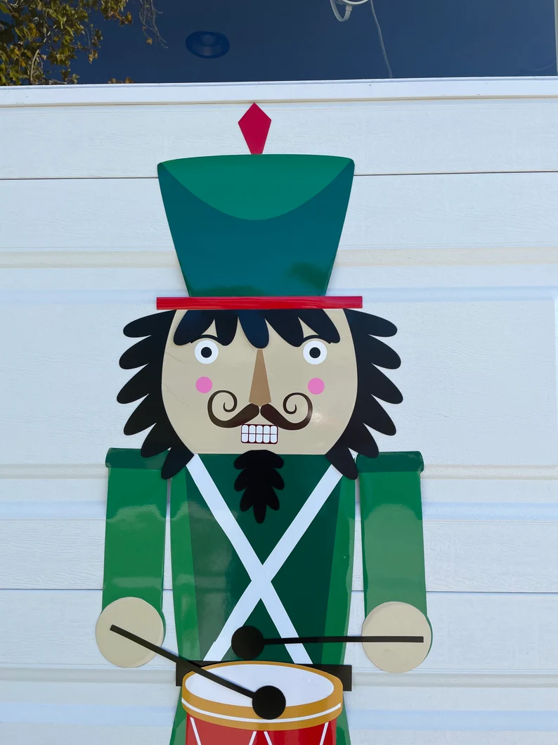 Lifesize Nutcracker Prince Reusable Magnets | Holiday Nutcracker image 5