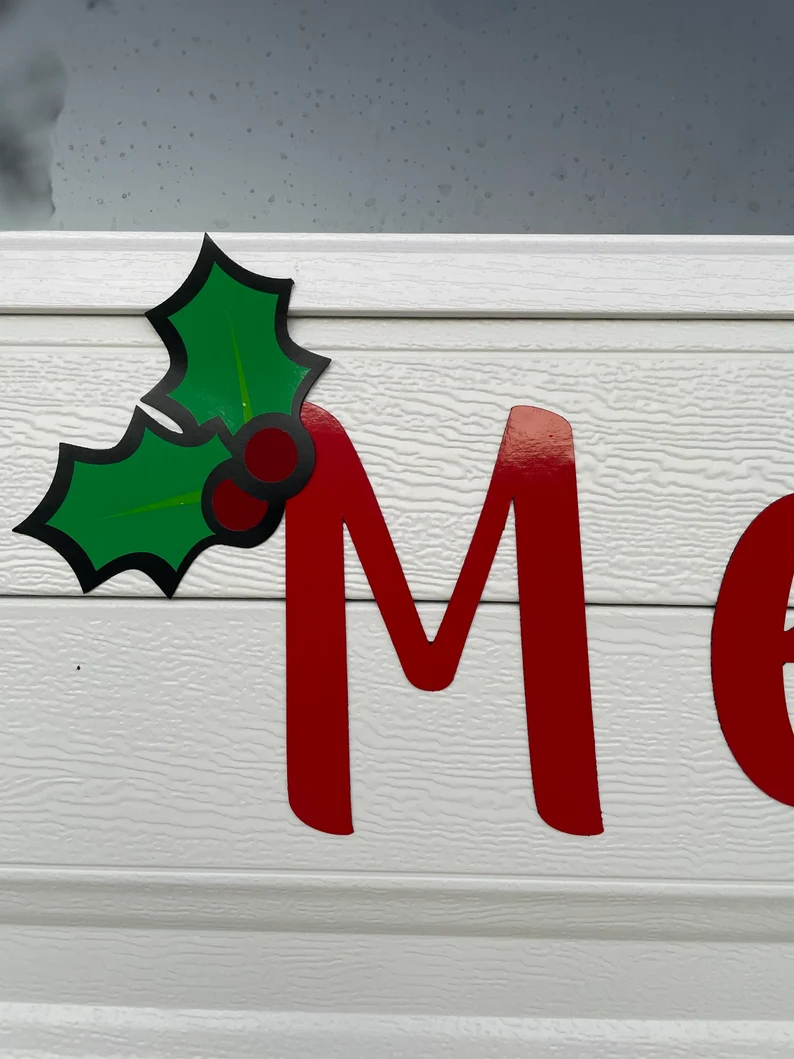Christmas Countdown Magnetic Numbers | Reusable | Merry Christmas sign image 7