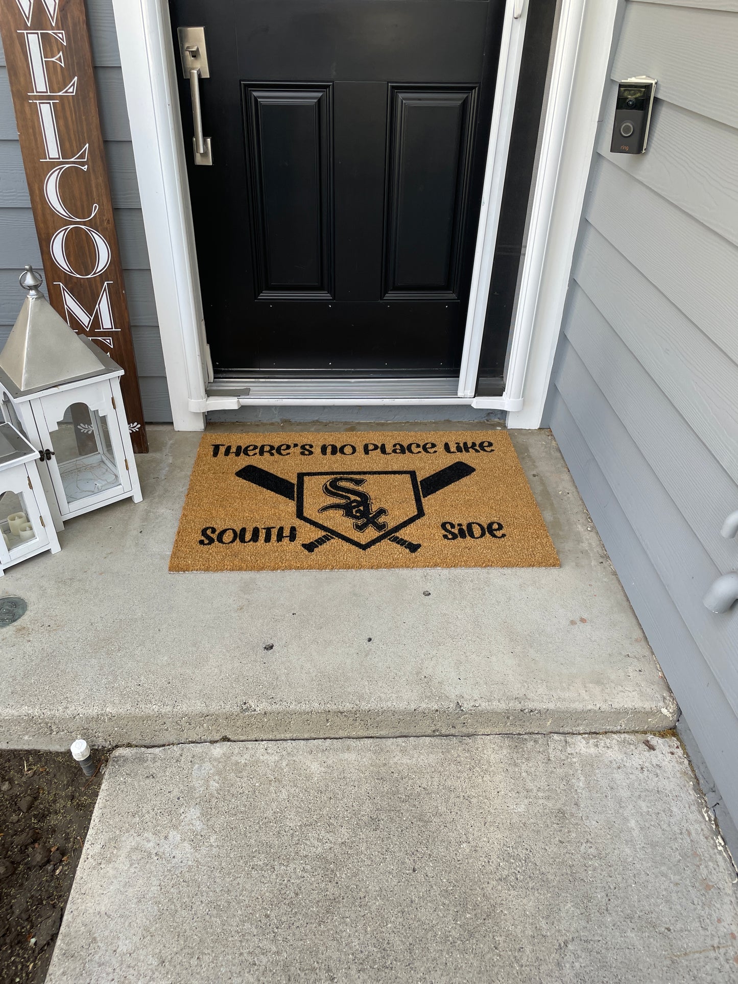 White Sox Door Mat | Chicago White Sox Welcome Mat | No place like South Side image 5