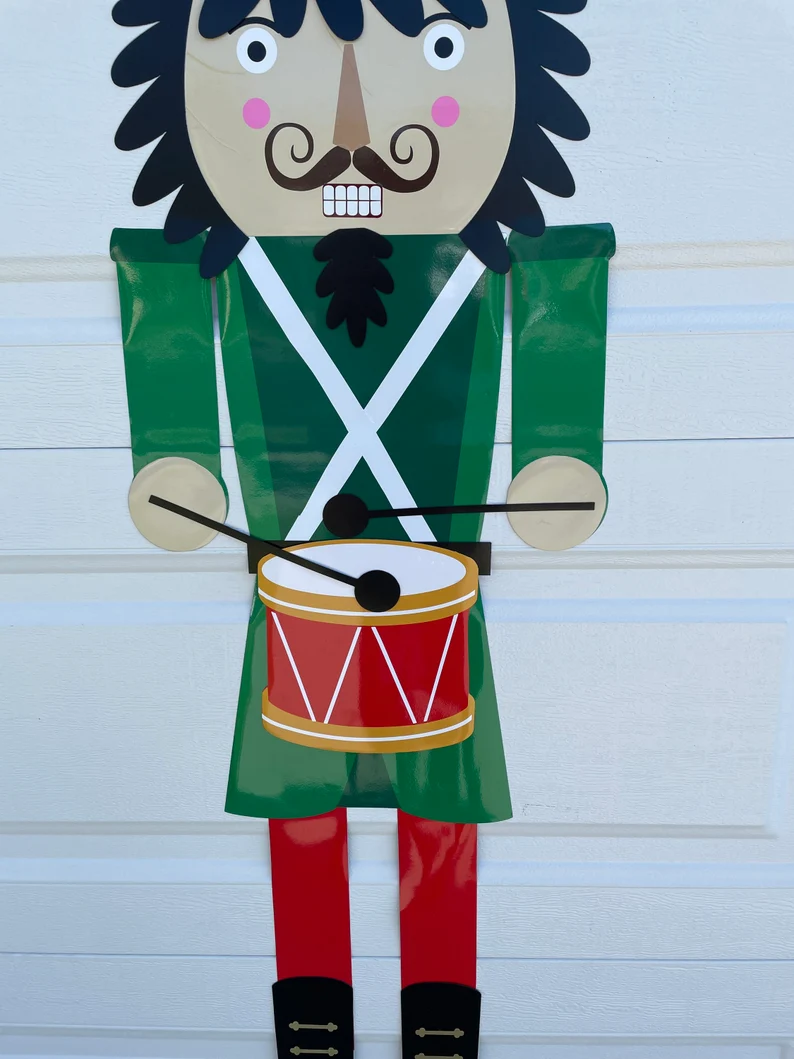 Lifesize Nutcracker Prince Reusable Magnets | Holiday Nutcracker image 4