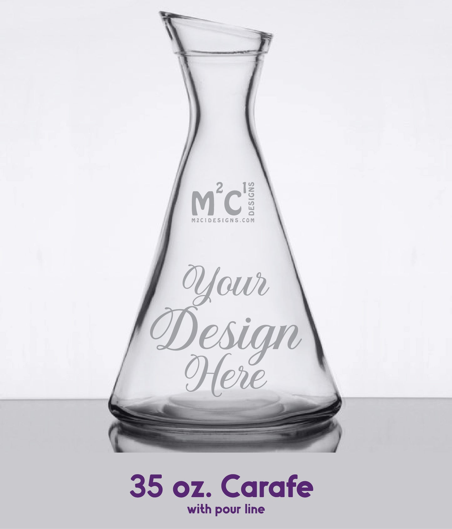 Carafe Glass Etching, Bulk Order Glass Etching, Personalized Glass image 10