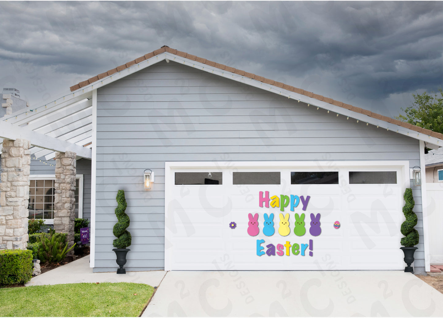 Happy Easter Outdoor Decorations | Peeps Decorations image 5