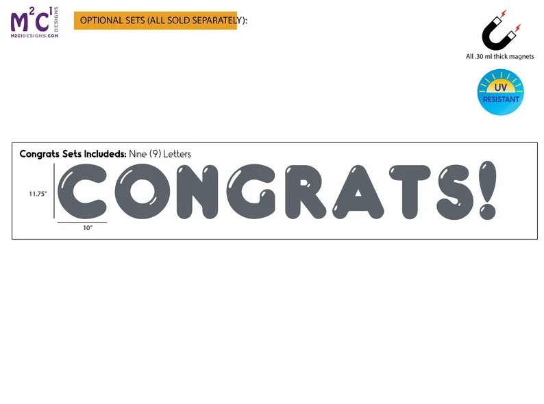 Class of 2022 signs, Reusable Graduation sign, yard signs, garage door decor image 4