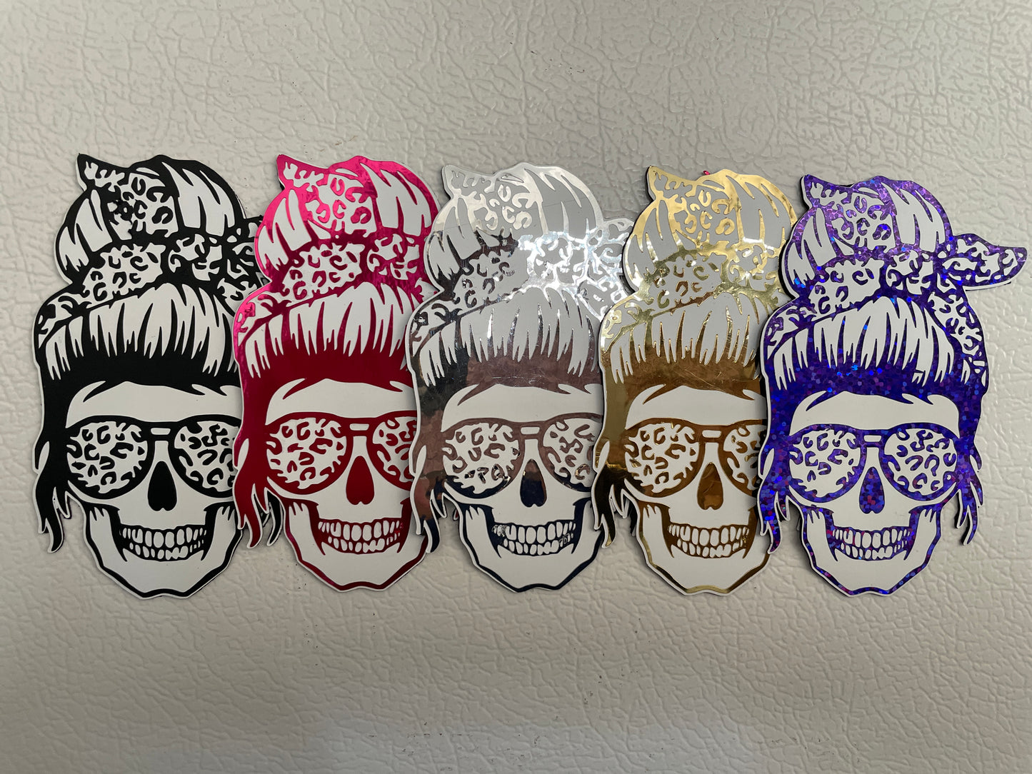 Dia De los muertos Fridge Magnets | Reusable decorations | Halloween decorations image 0