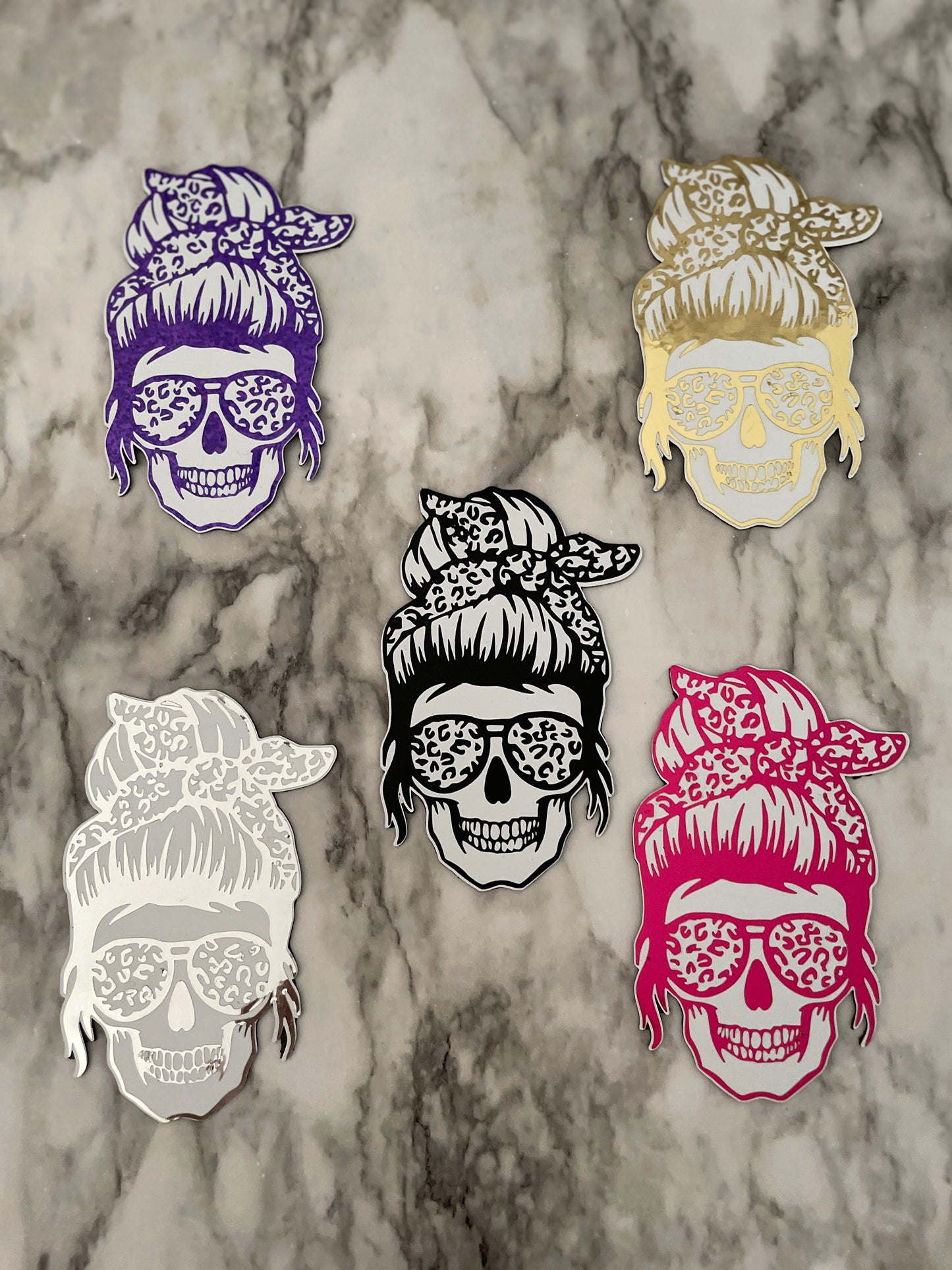 Dia De los muertos Fridge Magnets | Reusable decorations | Halloween decorations image 2