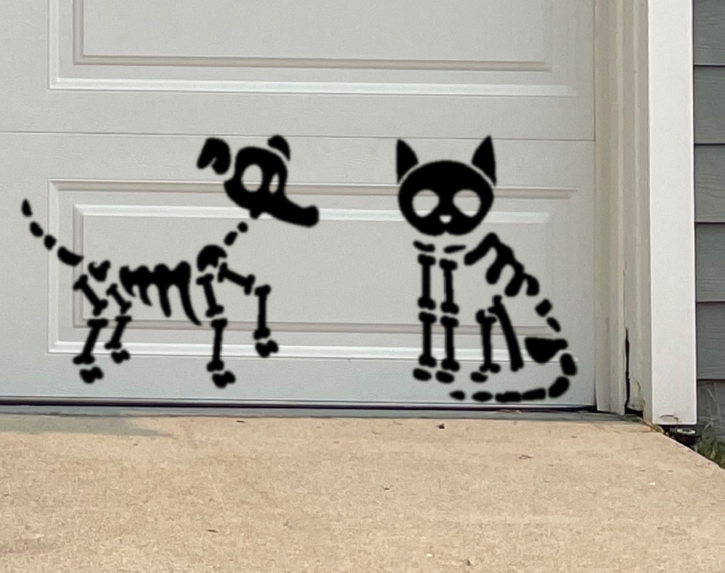 Life Sized Skeleton Family Magnet Decorations for Halloween | Large Skeleton Mag image 11