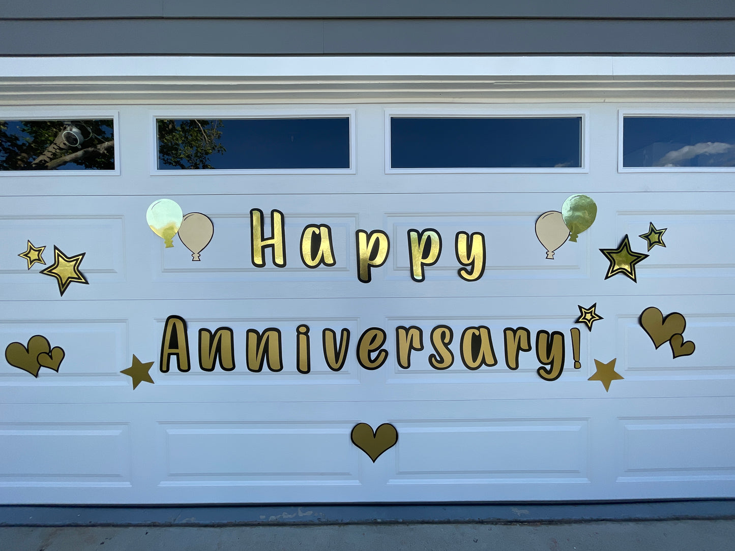 Happy Anniversary Sign | Happy Anniversary Yard Sign image 5