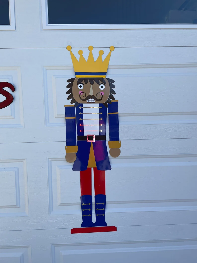 Lifesize Nutcracker Prince Reusable Magnets | Holiday Nutcracker image 6