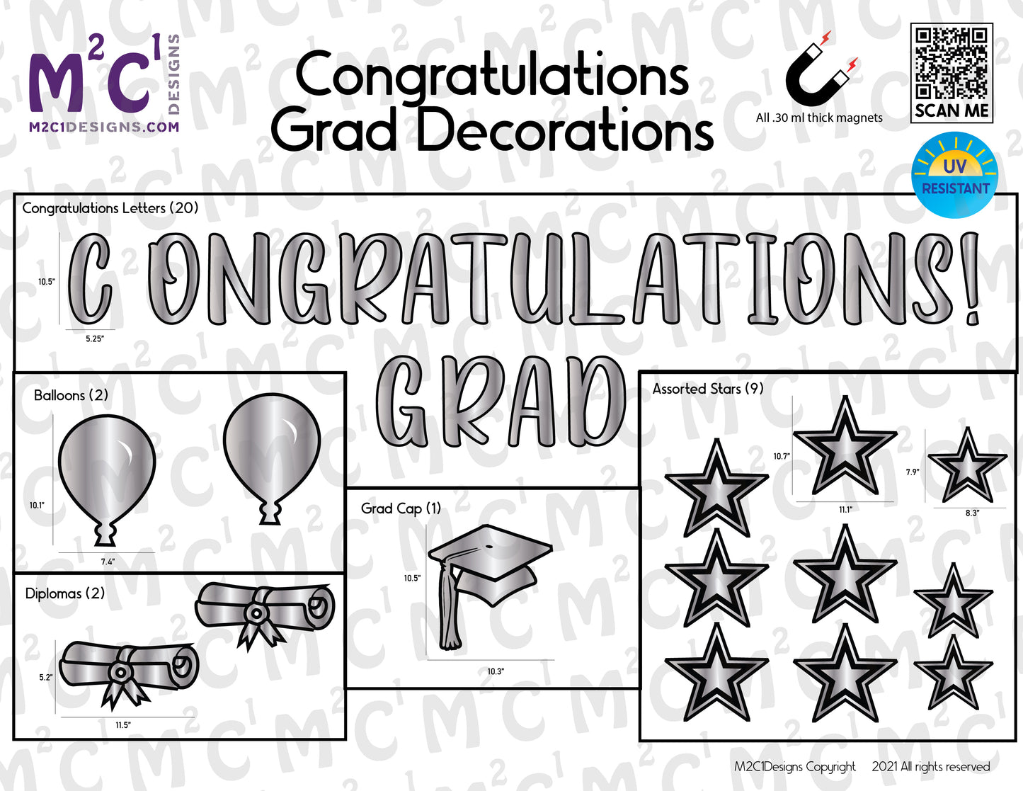 Graduate Congratulations, Graduation Decorations | Class of 2024 Decorations | G image 1