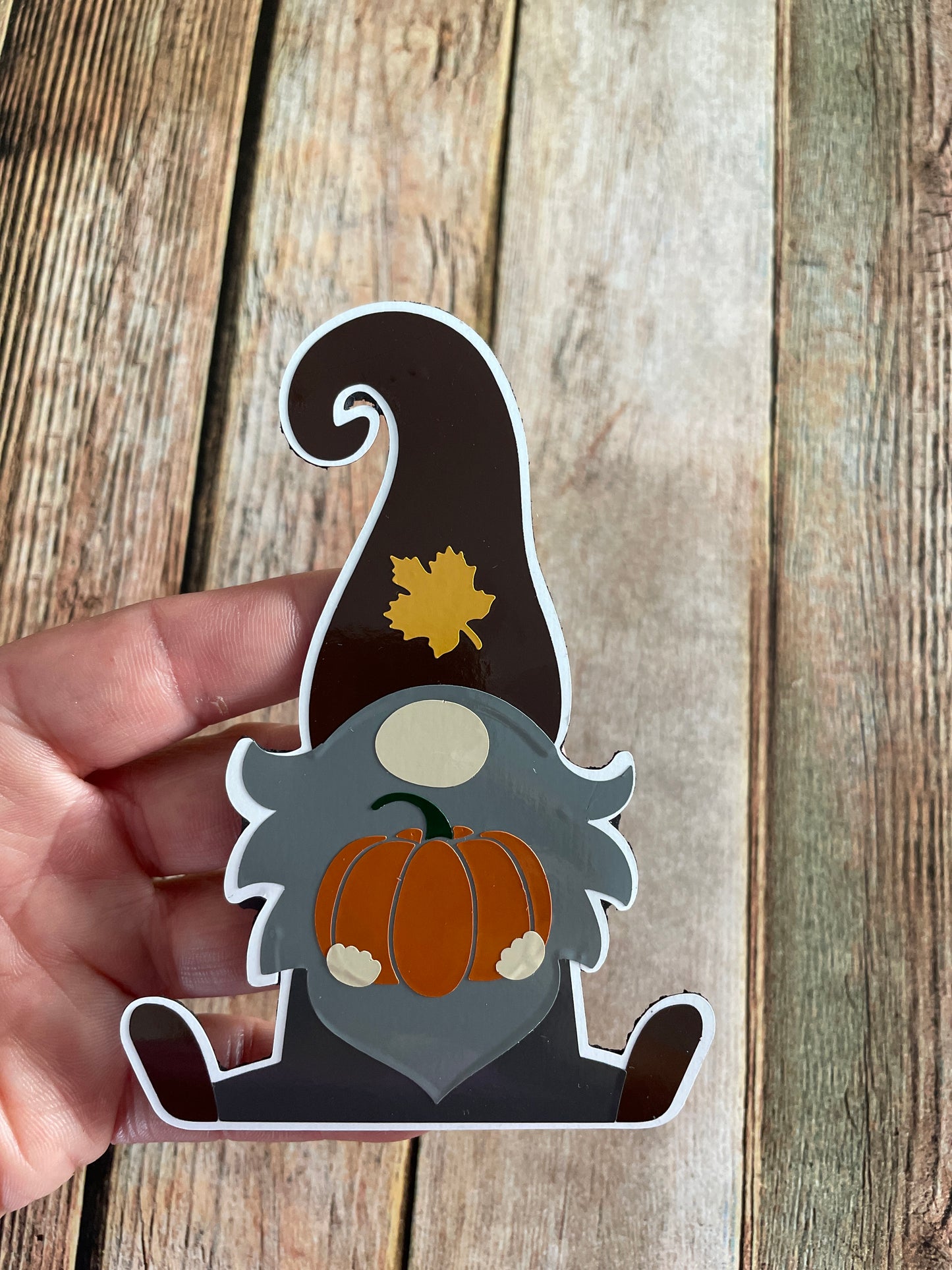 Gnome Fall Magnet image 1
