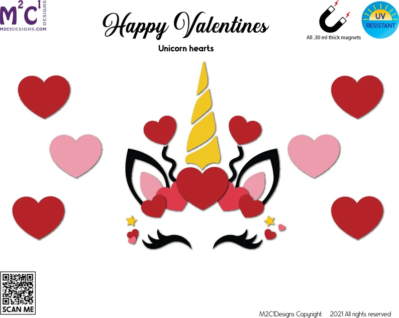 Unicorn Party Decorations | Valentine's Day Decorations image 12