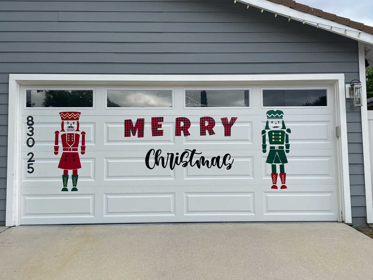 Nutcracker Christmas Garage Door Magnets — Festive Holiday Decor Sets