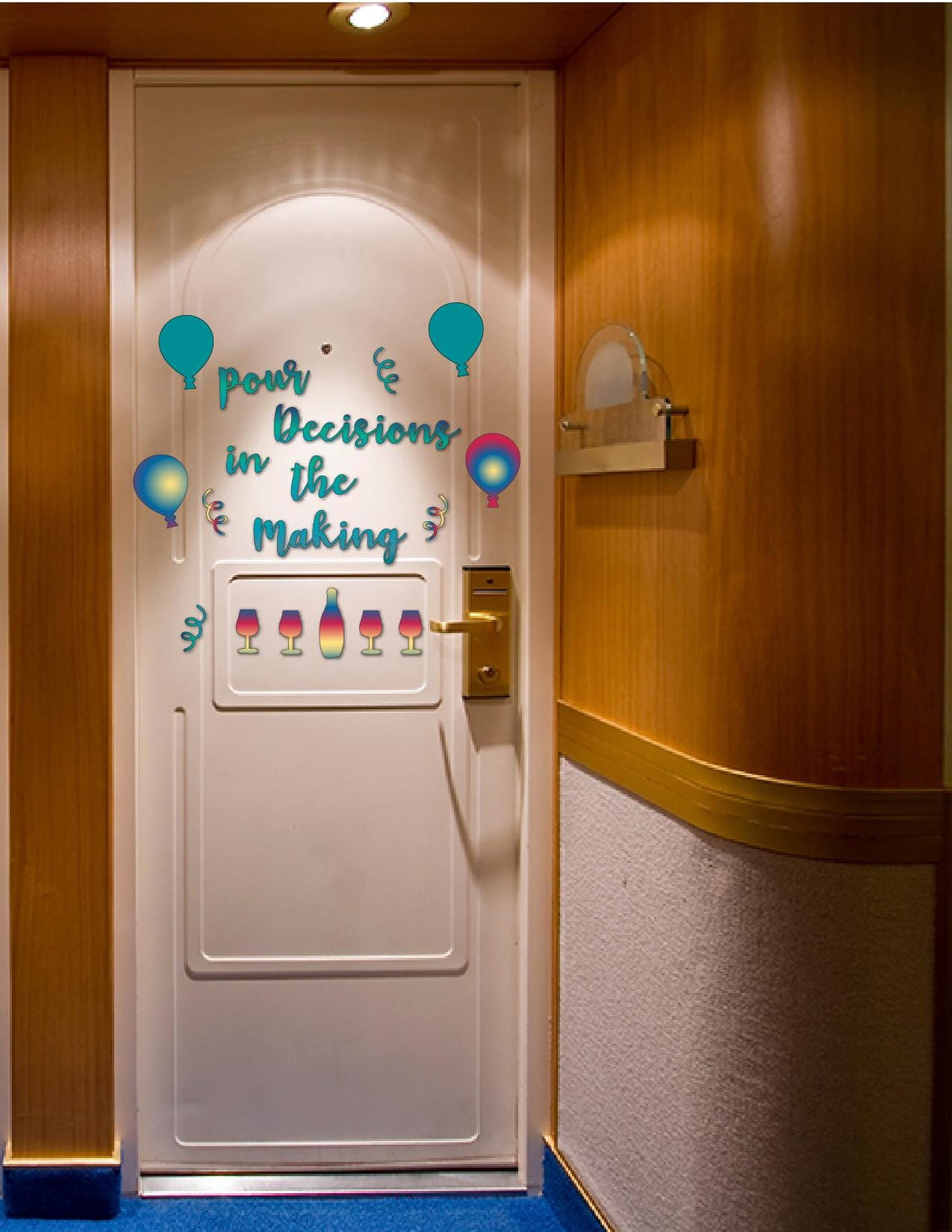 Pour Decisions in the Making | Birthday Cruise, Girls trip, Fridge Magnets