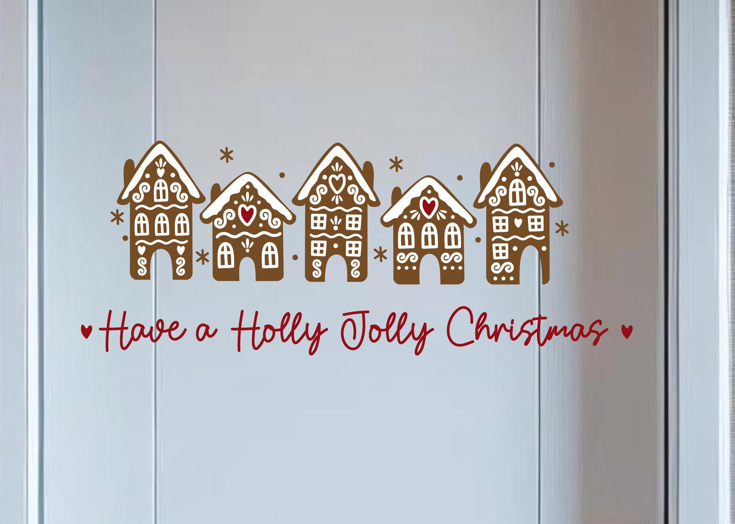 Gingerbread House Cruise Door Magnets | Holiday Christmas Decor