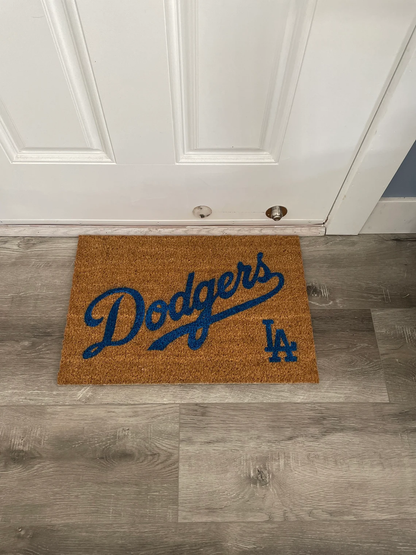 Los Angeles Door Mat | Welcome Mat | Bleed Blue image 1