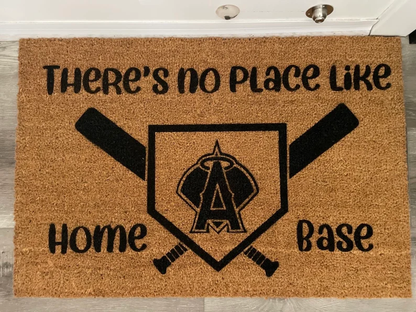Los Angeles A N G E L S Door Mat | Angels of Anaheim Welcome Mat image 8