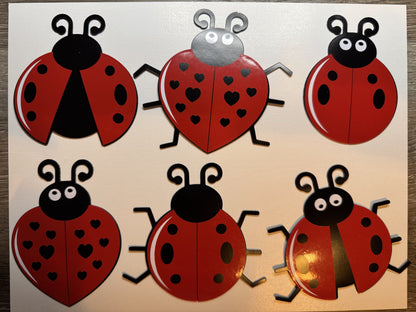 Personalized Ladybug Cruise Ship Door Magnet Set – Celebrate in Style! image 1