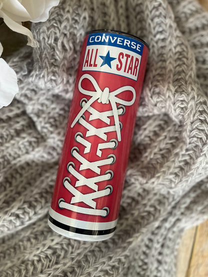 Personalized red converse all-star Tumblr I’ll start tumblers chuck Taylor Tmblr image 0