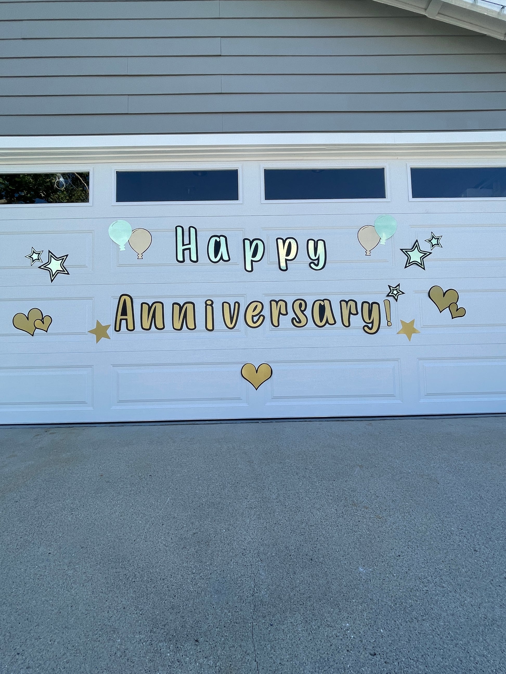 Happy Anniversary Sign | Happy Anniversary Yard Sign image 6