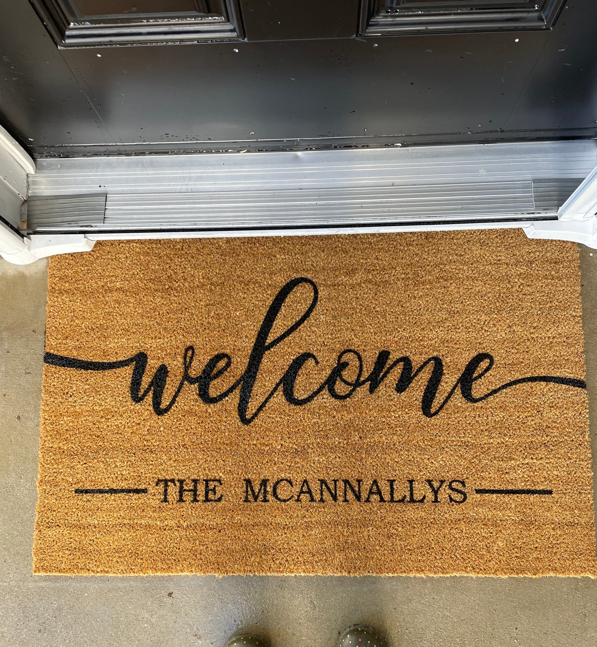 PERSONALIZED Large Family Door mat | Outdoor Home Decor | Family Door mat image 10