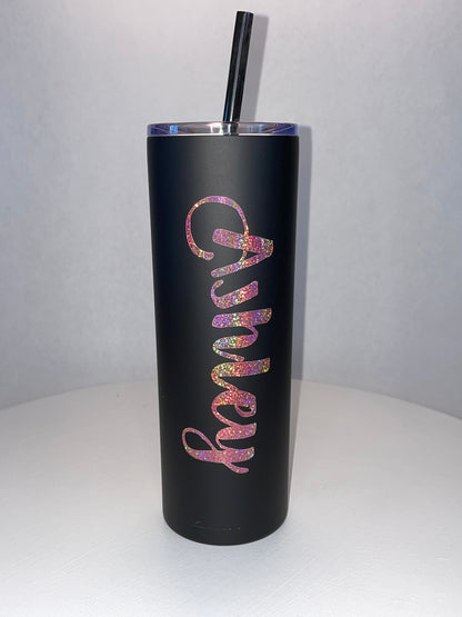 Personalized Bridal Party 20 oz Tumbler | Bachelorette Tumblers image 6