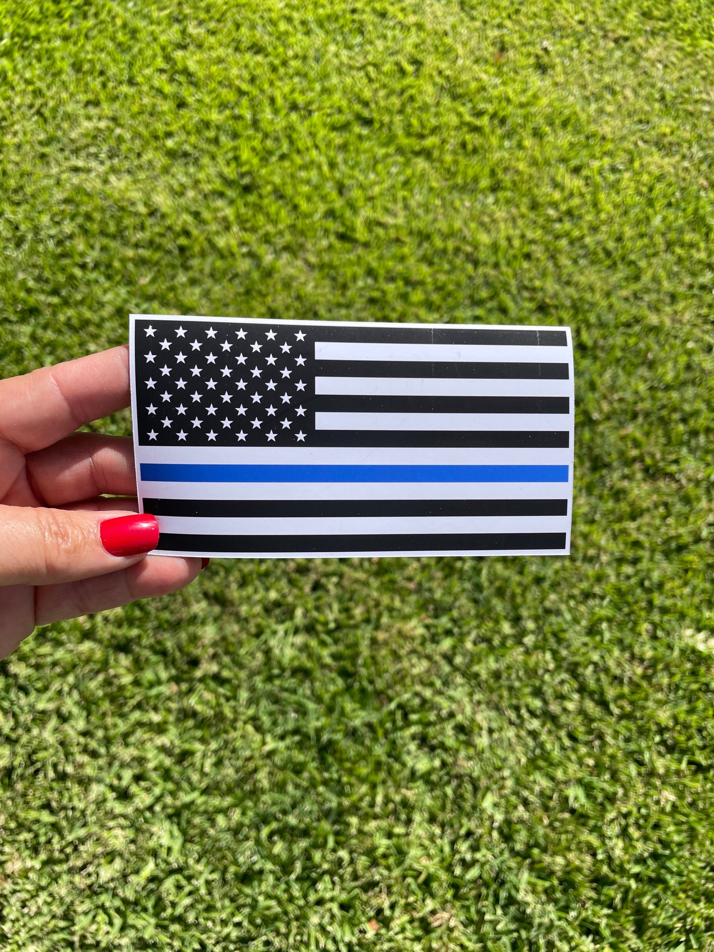 Blue Lives Matter magnets and decals, Back the blue, Peacemakers Magnets image 9
