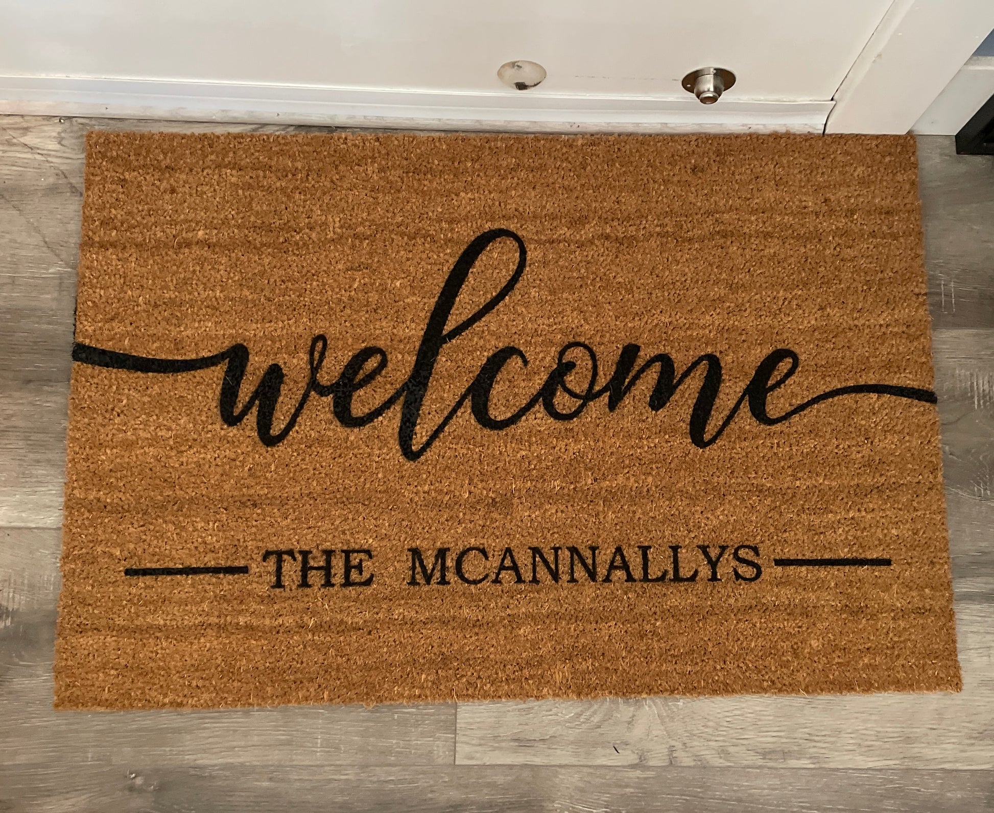 PERSONALIZED Large Family Door mat | Outdoor Home Decor | Family Door mat image 6