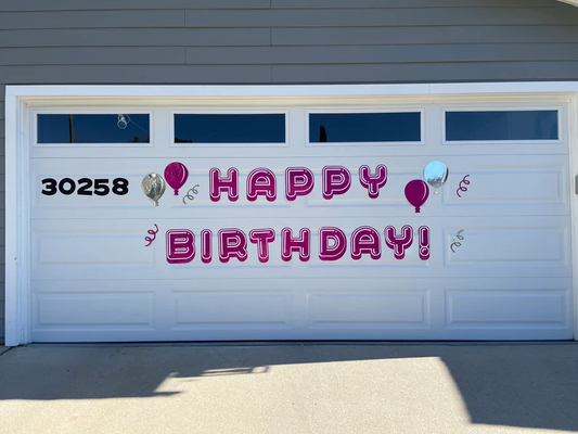 Magnetic Electric Happy Birthday Outdoor decorations image 0