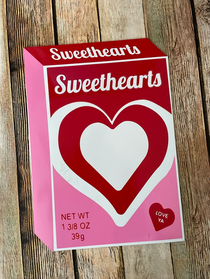 Jumbo Personalized Conversation Candy Heart Magnets image 3