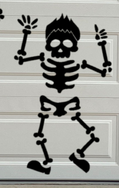 Life Sized Skeleton Family Magnet Decorations for Halloween | Large Skeleton Mag image 4
