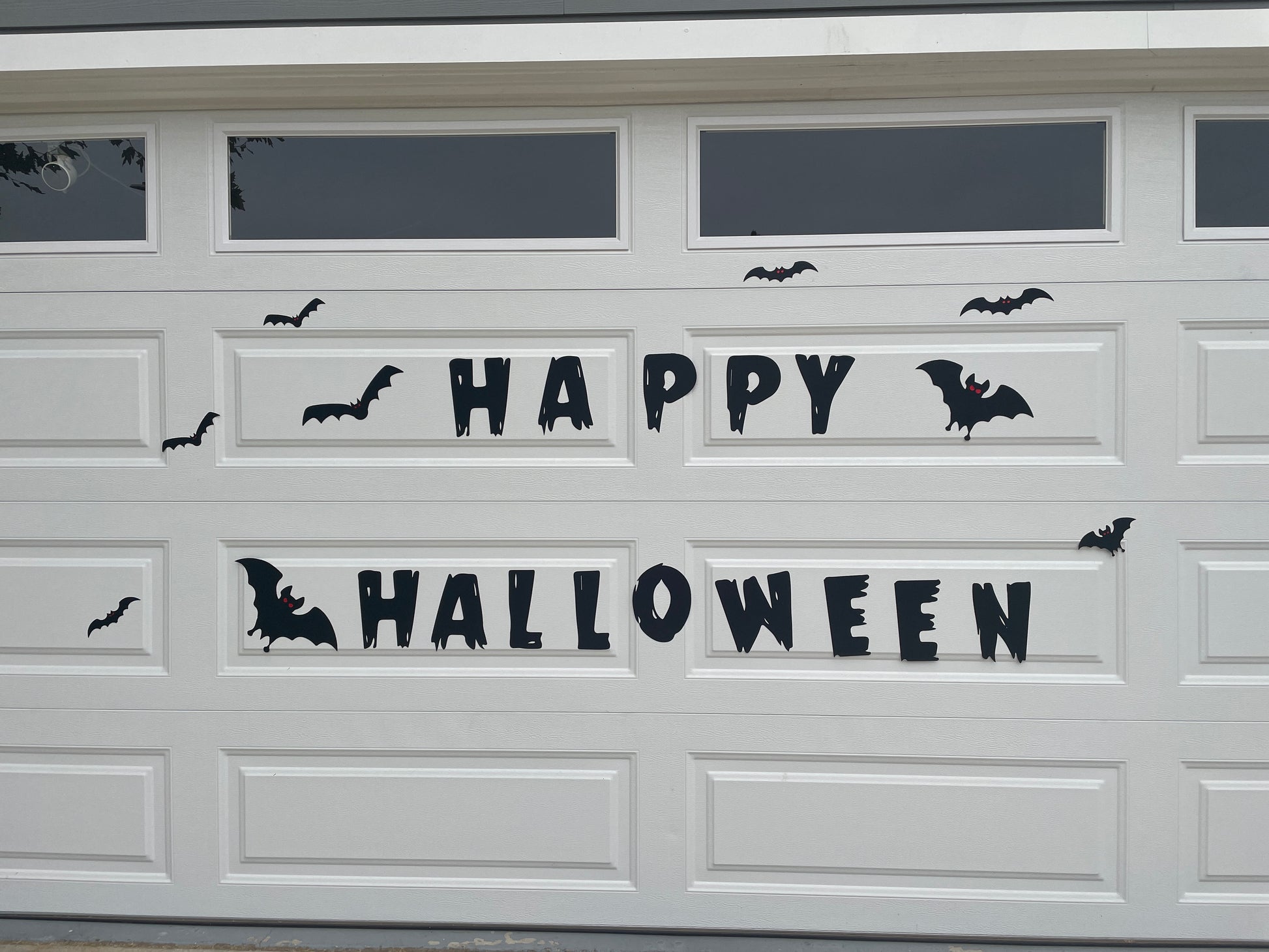 Happy Halloween Garage Door Magnets | Reusable decorations | Halloween decora image 1