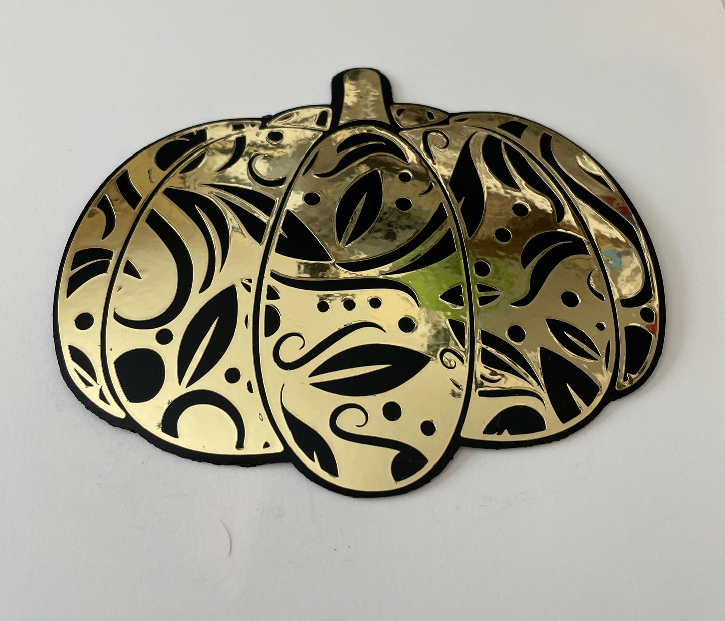Pumpkin lace Magnets | Cutout Pumpkin Magnets | Halloween Decoration image 4