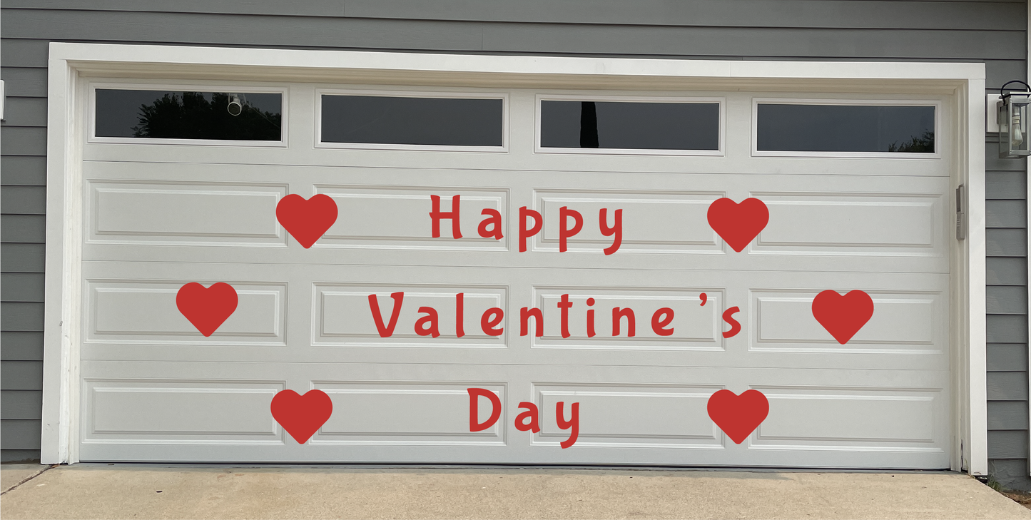 Happy Valentines Hearts Magnet Decorations | Valentines Decorations image 0