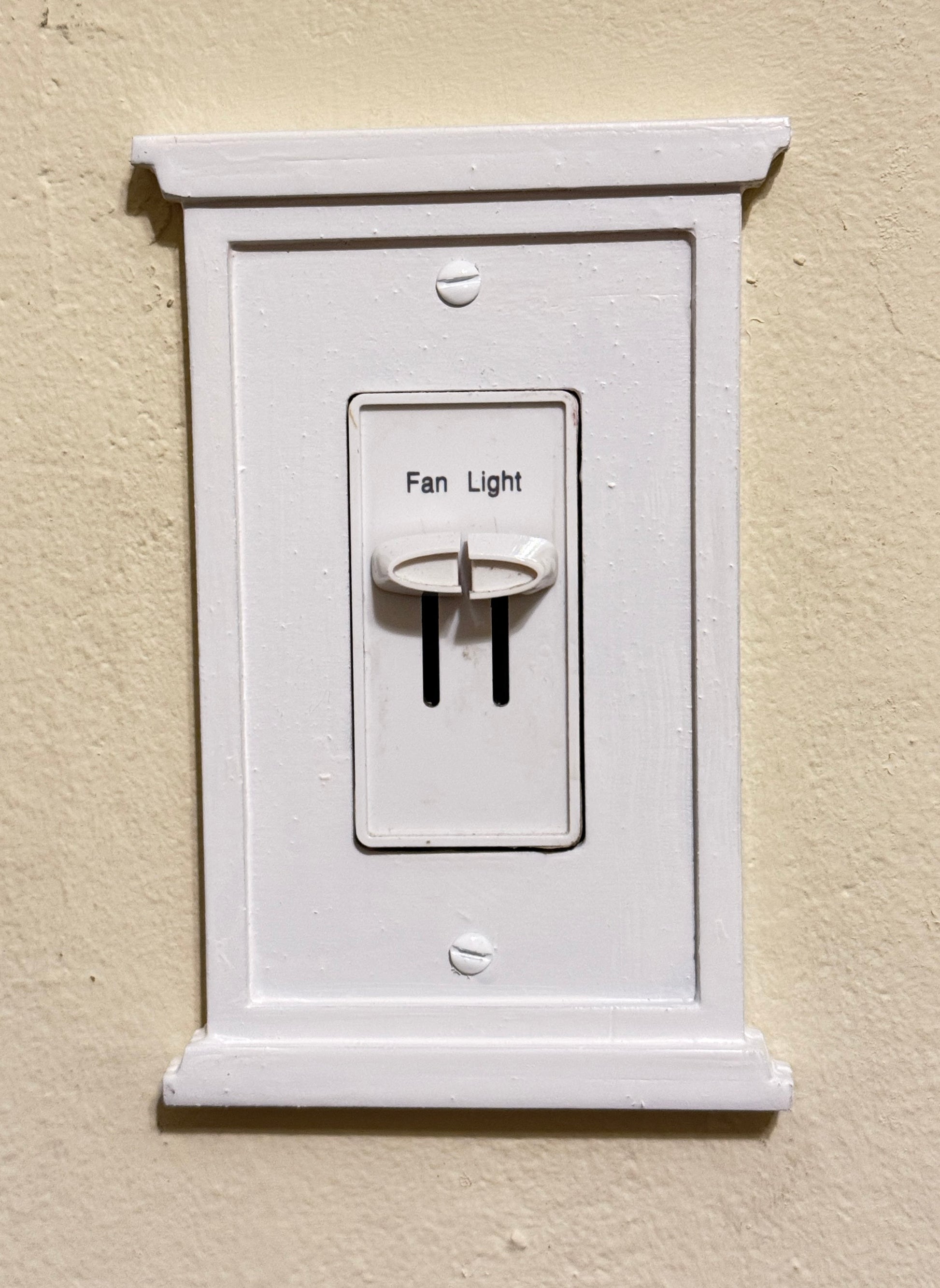 Handcrafted Craftsman Style Wood Cover Plate for Light Switches, Outlet Covers image 4