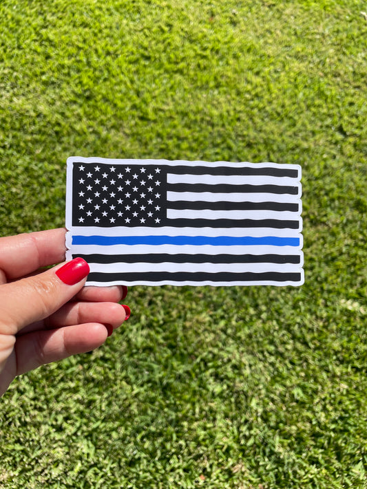 Blue Lives Matter magnets and decals, Back the blue, Peacemakers Magnets image 0