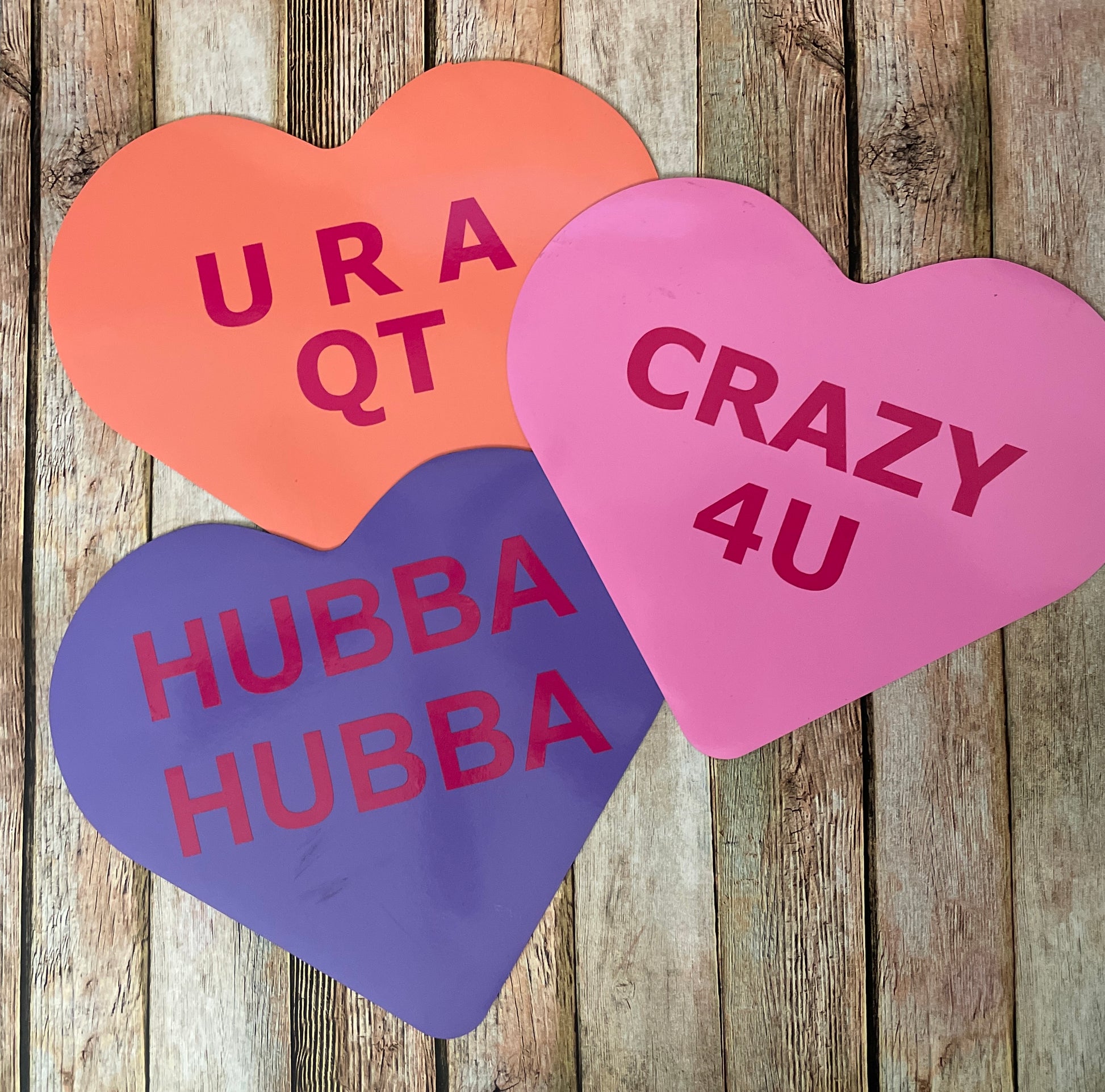 Large Conversation Candy Heart Magnets | SweetHeart Magnets | Valentines Magnets image 7