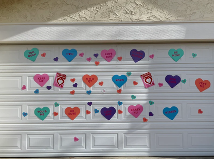 Jumbo Personalized Conversation Candy Heart Magnets image 6