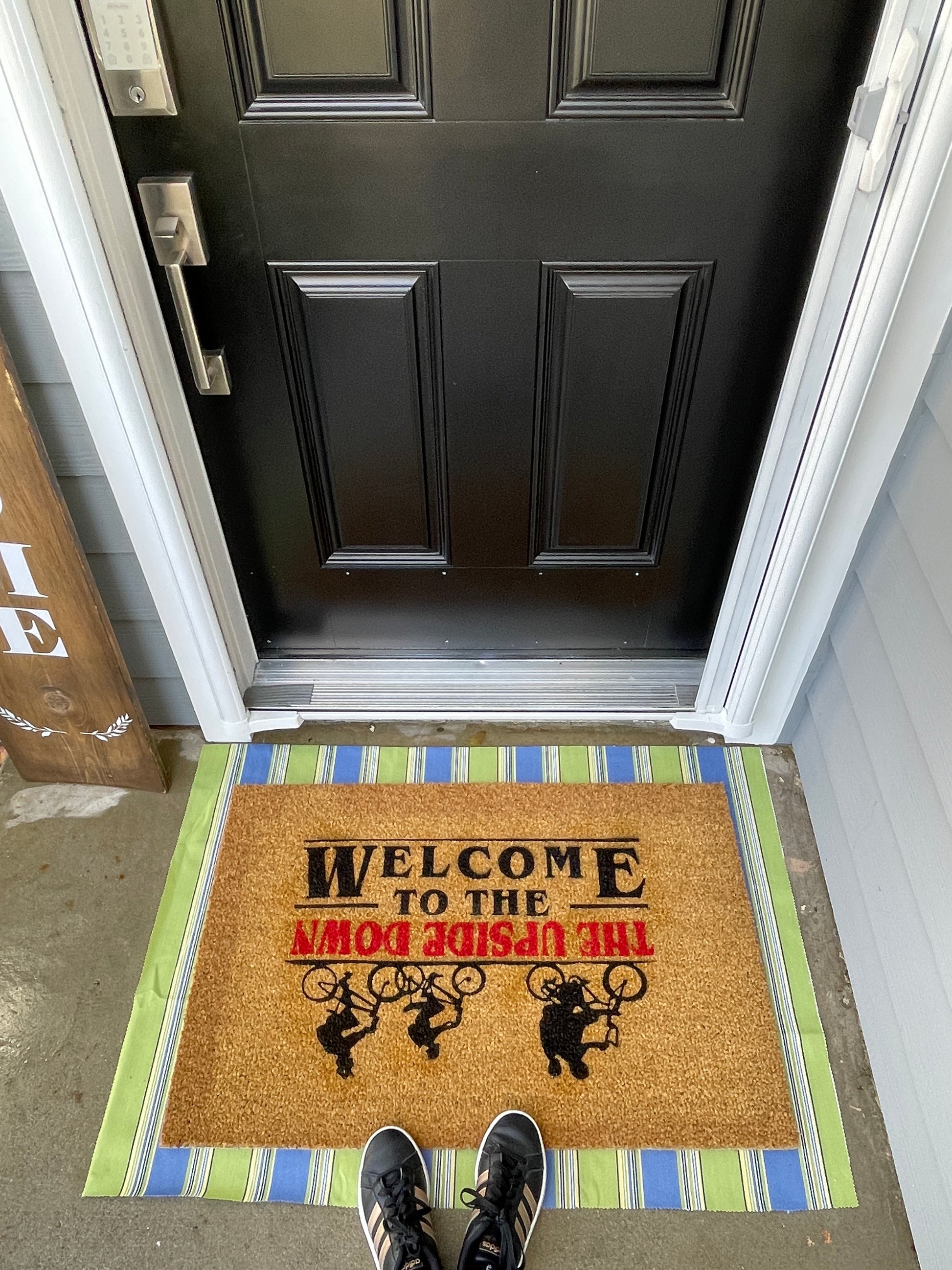 Stranger Things Welcome to the Upside Down Door Mat image 5