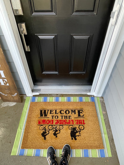 Stranger Things Welcome to the Upside Down Door Mat image 5