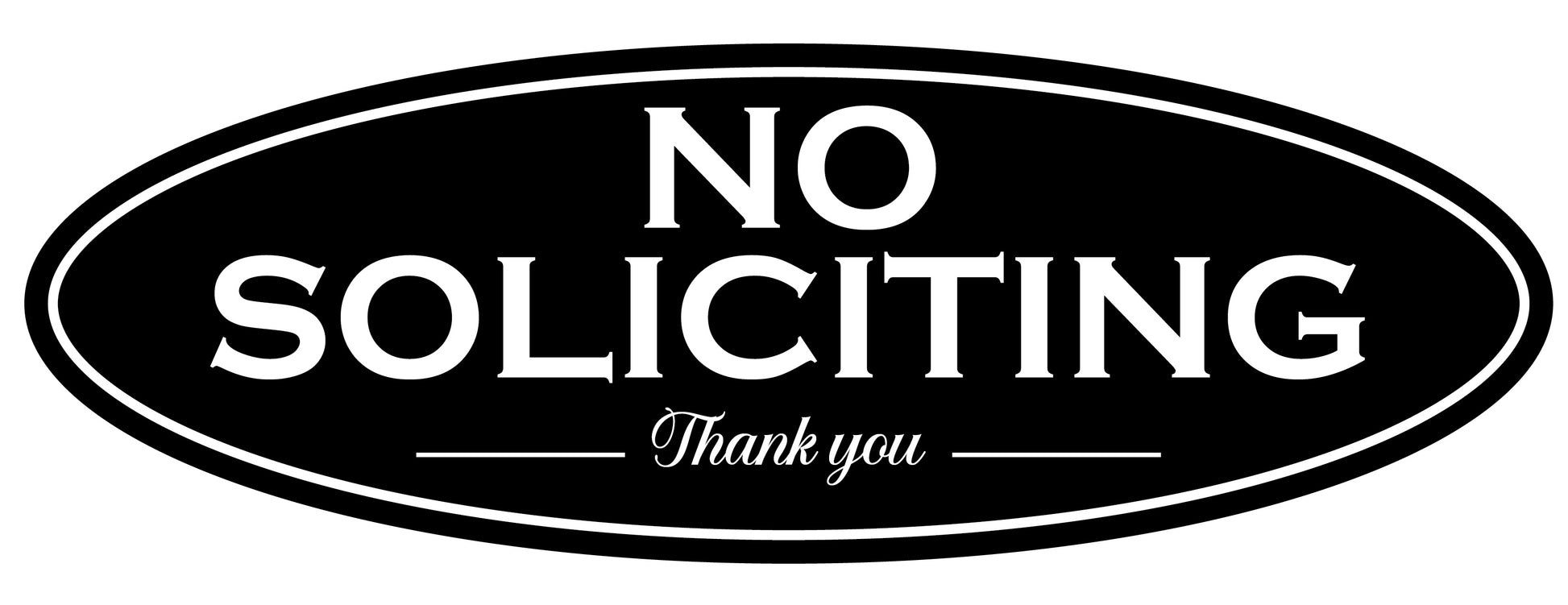 No Soliciting (Magnet or Decal) No Soliciting Decal, Waterproof Outdoor image 11